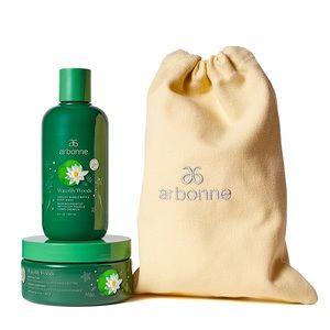 🔥Arbonne Waterlily Wood Spa Set